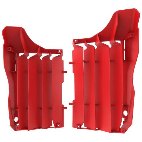 Polisport Radiator Louvers Hon CRF250R ('18-19) - Red