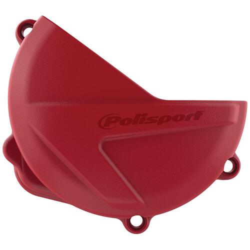 Polisport Clutch Cover Protector - Hon CRF250R ('18-24) - Red