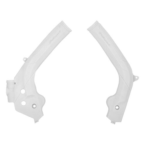 Polisport Frame Protectors - KTM/Husq. - White