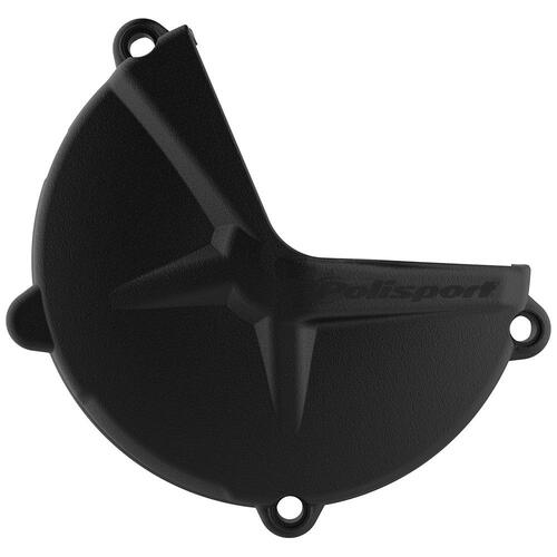 Polisport Clutch Cover Protector - Gas Gas EC/XC 250/300 ('17-19) - Black