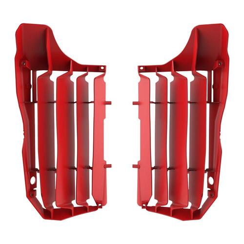 Polisport Radiator Louvers - Hon Red