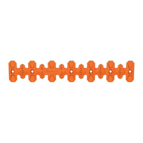 Polisport Armadillo 4T Head Pipe Guard - Long 40cm - Orange