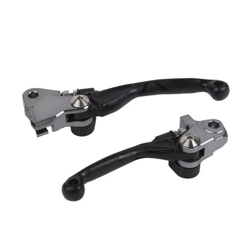 Polisport Folding Lever Set Ktm/Husqvarna - Black