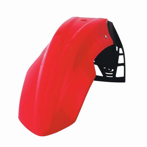 Polisport Free Flow Universal Front Fender - Hon Red