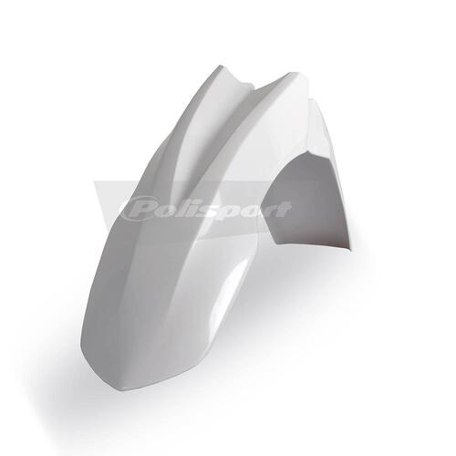 Polisport Front Fender - Hon CRF250R ('10-13), CRF450R ('09-12) - White