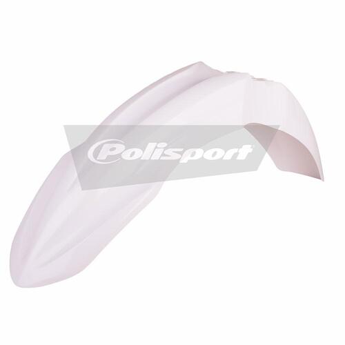 Polisport Front Fender - Kaw KX250F ('13-16), KX450F ('13-15) - White