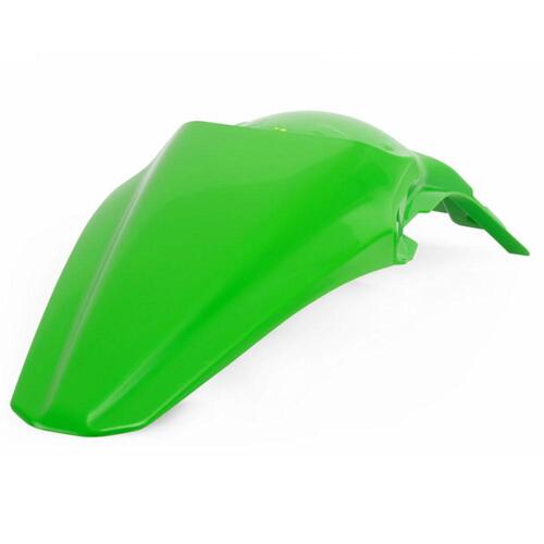 Polisport Rear Fender - Kaw KX250F ('13-16), KX450F ('12-15) - Green