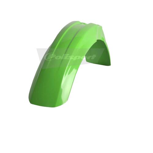 Polisport Front Fender - Kaw KX/KDX - Green