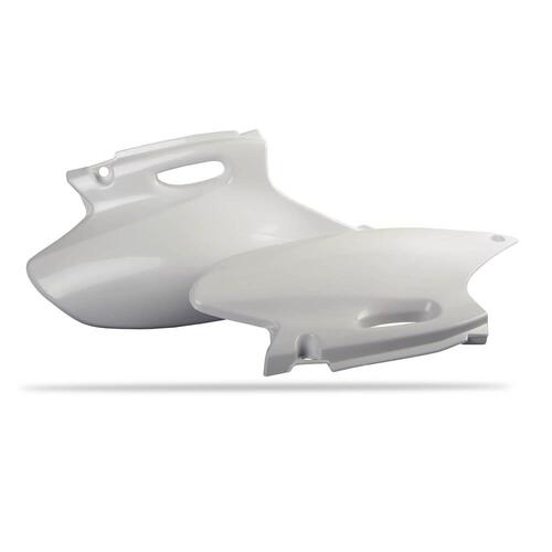 Polisport Side Covers - Yam YZF/WRF - White