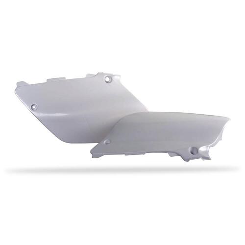 Polisport Side Covers - Yam YZ125/250 ('02-14) - White