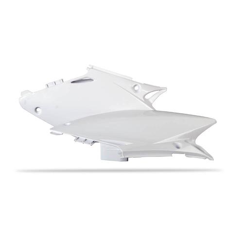 Polisport Side Covers - Hon CR125/250 ('02-07) - White