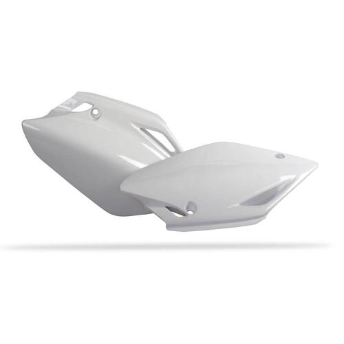 Polisport Side Covers - Hon CRF150R ('07-17) - White