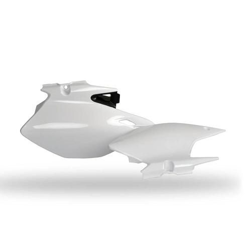 Polisport Side Covers - Yam WR250F ('07-14), WR450F ('07-11) - White