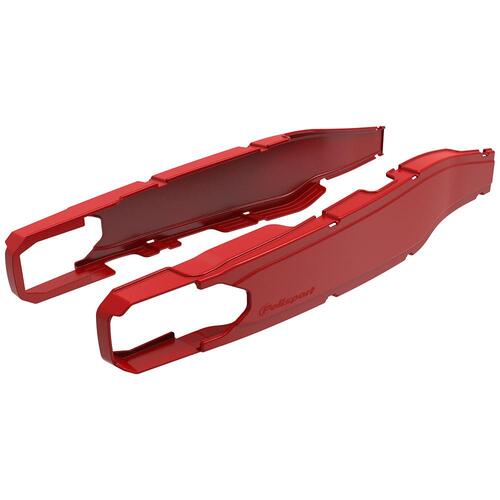 Polisport Swingarm Protectors - Gas Gas EC/XC 250/300 - Red