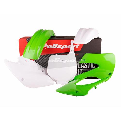 Polisport Plastics MX Kit - Kaw KX85 ('01-13) - 2013 OEM Colour