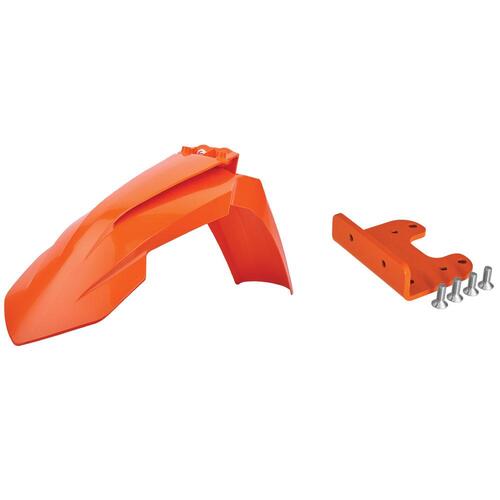 Polisport Front Fender Adaptor Kit - KTM SX/SX-F, EXC/EXC-F - 2016 Orange