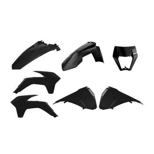 Polisport MX Restyling Kit - KTM EXC/EXC-F ('14-16) - Black