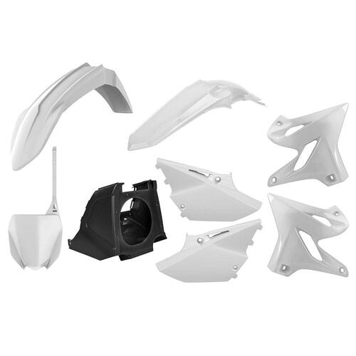 Polisport MX Restyling Kit - Yam YZ125/250 ('02-21) - White (YZF20 FG&NP)