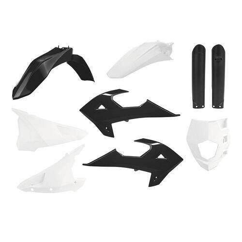 Polisport Enduro Kit Gas Gas 18-20/Rieju 21-23 - Black/White