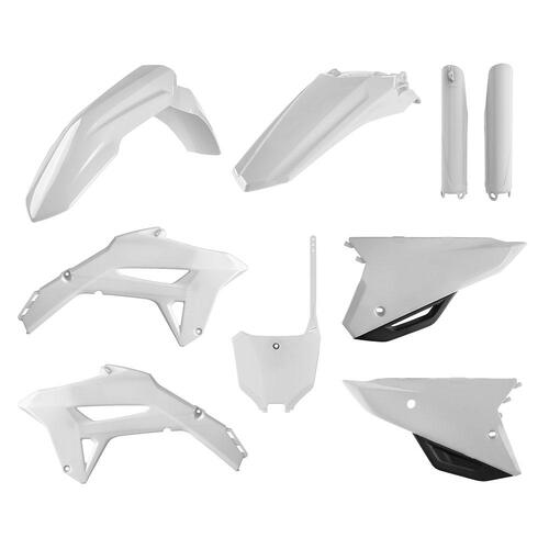 Polisport MX Kit (Inc F/G) - Hon CRF250R ('22-24)/CRF450 ('21-24) - White