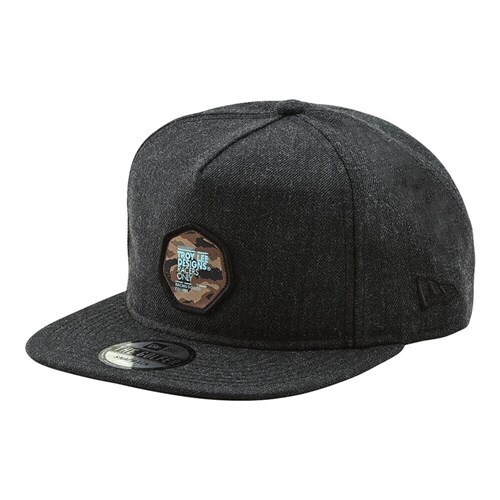 TLD 19 RACE Camo HAT HTR Black OSFA