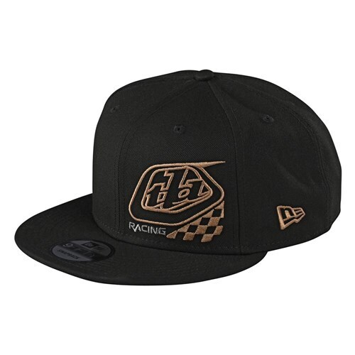 Troy Lee Designs 21 PRECISION 2.0 HAT CHECKERS Black OSFA