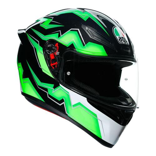 AGV K1S Helmet - Kripton Black/Green