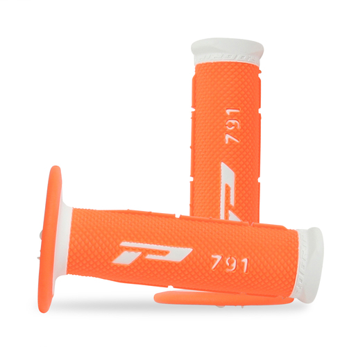 Progrip Neon Orange Dual Density 791 Half Waffle Grip