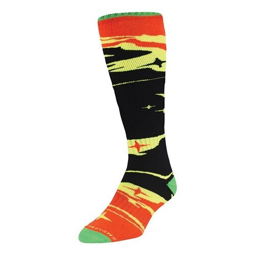 Troy Lee Designs GP Moto Socks Galaxy BLK/YEL