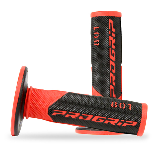 Progrip Red Dual Density 801 Half Waffle Grip