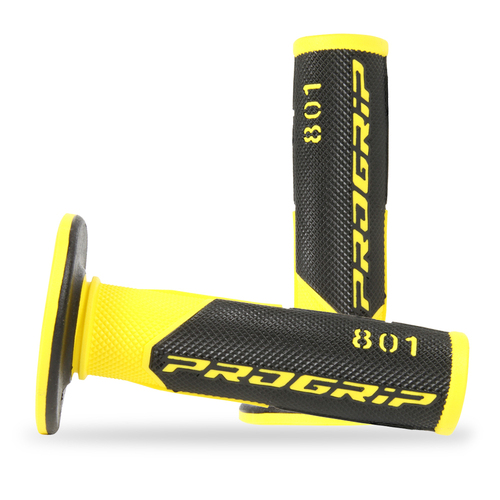 Progrip Yellow Dual Density 801 Half Waffle Grip