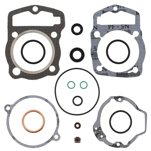 Vertex Top End Gasket Set - Honda TLR200 Reflex 86-87, XR200R 86-91 (W5660)