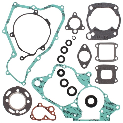 Vertex Complete Gasket Set W/ Oil Seals Honda CR80R 85