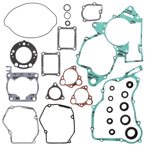 Vertex Complete Gasket Set with Oil Seals - Honda CR125R 01-02