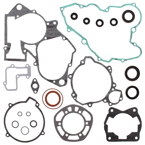 Vertex Complete Gasket Set with Oil Seals - KTM EXC 125 93-97, SX 125 93-97