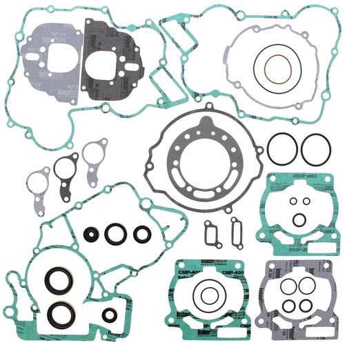 Vertex Complete Gasket Set with Oil Seals - KTM EGS 200 98-99, EXC 200 98-02, SX 200 00-02