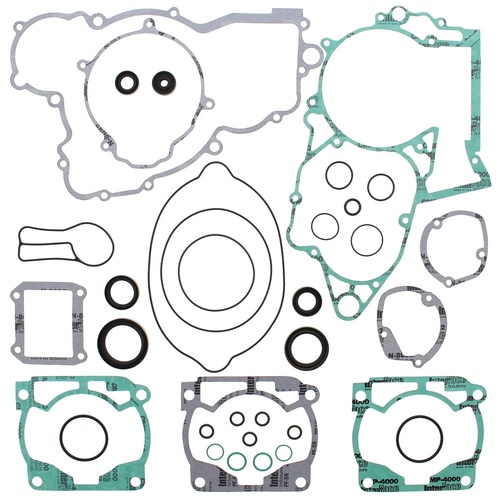 Vertex Complete Gasket Set with Oil Seals - KTM EXC 250 04, SX 250 03-04, SXS 250 03-04