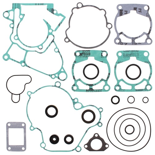 Vertex Complete Gasket Set with Oil Seals - KTM 50 SX 12-16, 50 SXS 12-14, SX 50 Mini 09-16, SX PRO JR 50 09