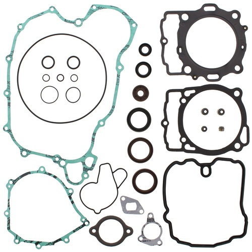 Vertex Complete Gasket Set with Oil Seals - Husqvarna FE 501 14-15, FE 501S 15, KTM EXC 500 12-16, XC-W 450 12-13, XC-W 500 12-16