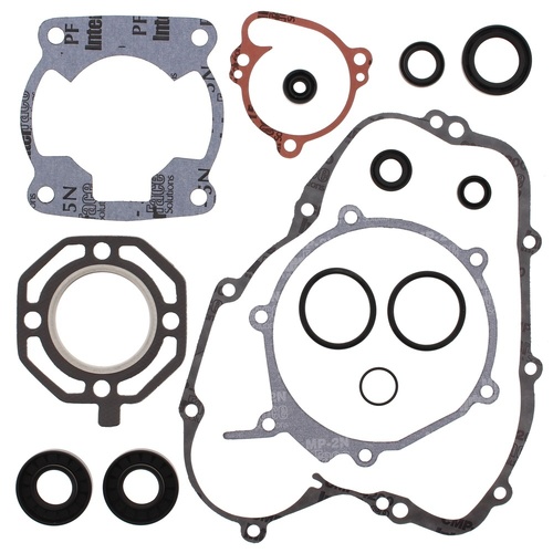 Vertex Complete Gasket Set with Oil Seals - Kawasaki KX80 88-89