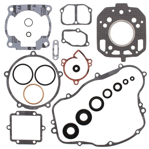 Vertex Complete Gasket Set with Oil Seals - Kawasaki KX125 85-86