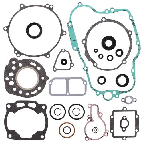 Vertex Complete Gasket Set with Oil Seals - Kawasaki KX125 88