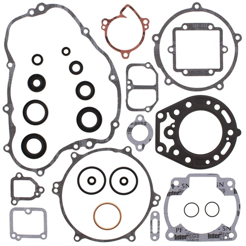 Vertex Complete Gasket Set with Oil Seals - Kawasaki KDX220 97-05