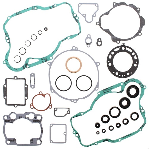 Vertex Complete Gasket Set with Oil Seals - Kawasaki KX250 97-03