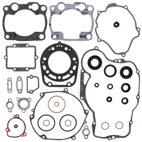 Vertex Complete Gasket Set with Oil Seals - Kawasaki KDX250 91-94