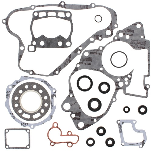 Vertex Complete Gasket Set with Oil Seals - Suzuki RM80 89