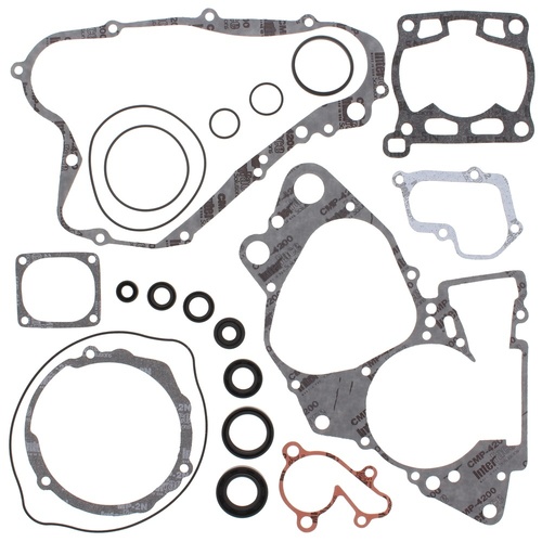 Vertex Complete Gasket Set with Oil Seals - Suzuki RM125 91