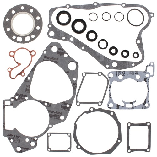 Vertex Complete Gasket Set with Oil Seals - Suzuki RM125 87-88