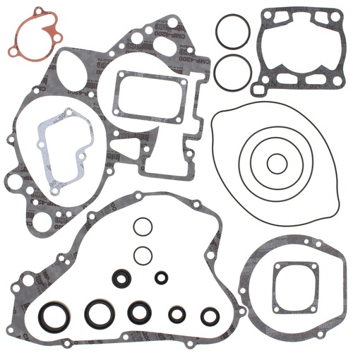 Vertex Complete Gasket Set with Oil Seals - Suzuki RM125 92-97