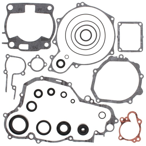 Vertex Complete Gasket Set with Oil Seals - Yamaha YZ250 90-91